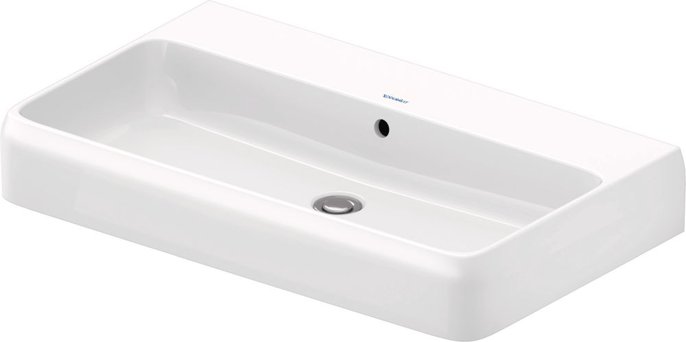 Duravit Qatego lavabo 80x47 cm rectangulaire de meuble blanc 2382800060