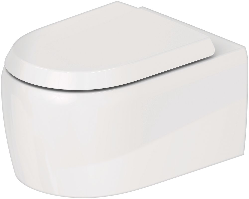 Duravit Qatego cuvette de wc suspendue oui blanc brillant 2556090000