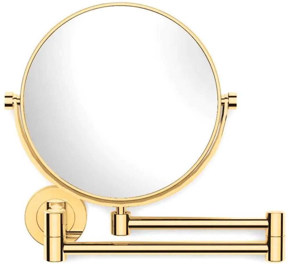 Stella miroir cosmétique 28x27 cm arrondi doré 22.01130-G