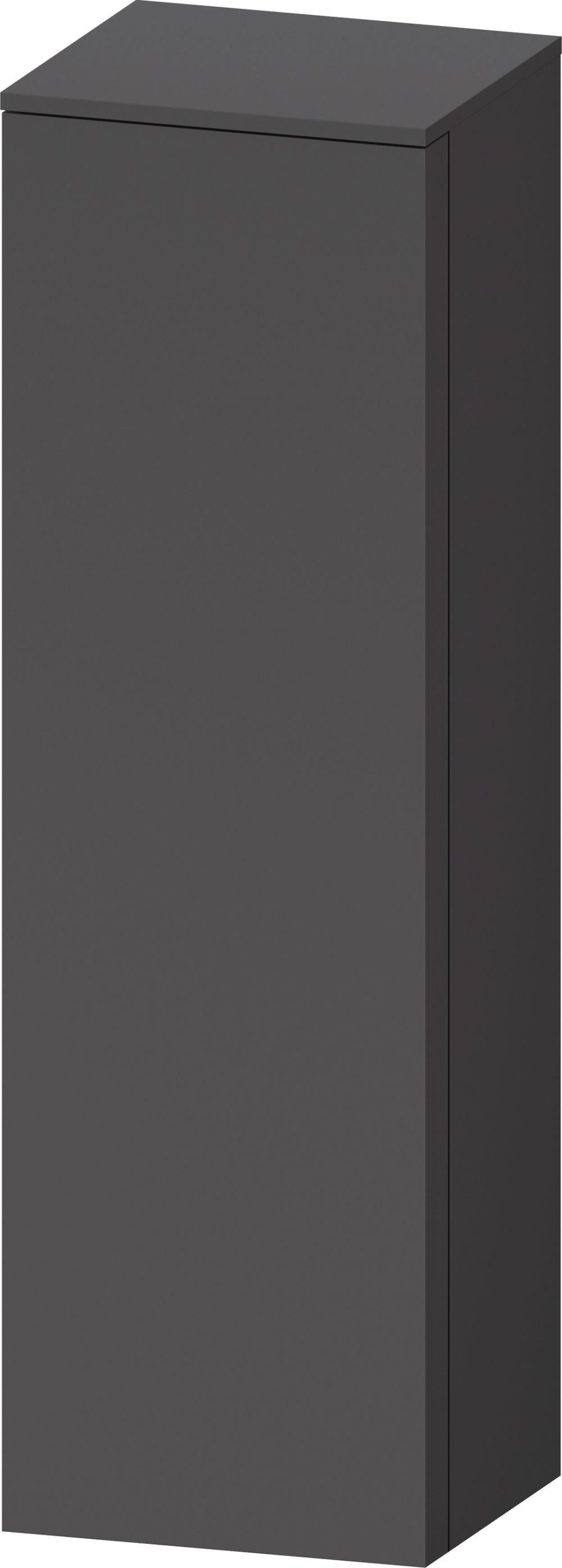 Duravit Qatego armoire 40x36x132 cm latérale suspendue graphite QA1345L49490000