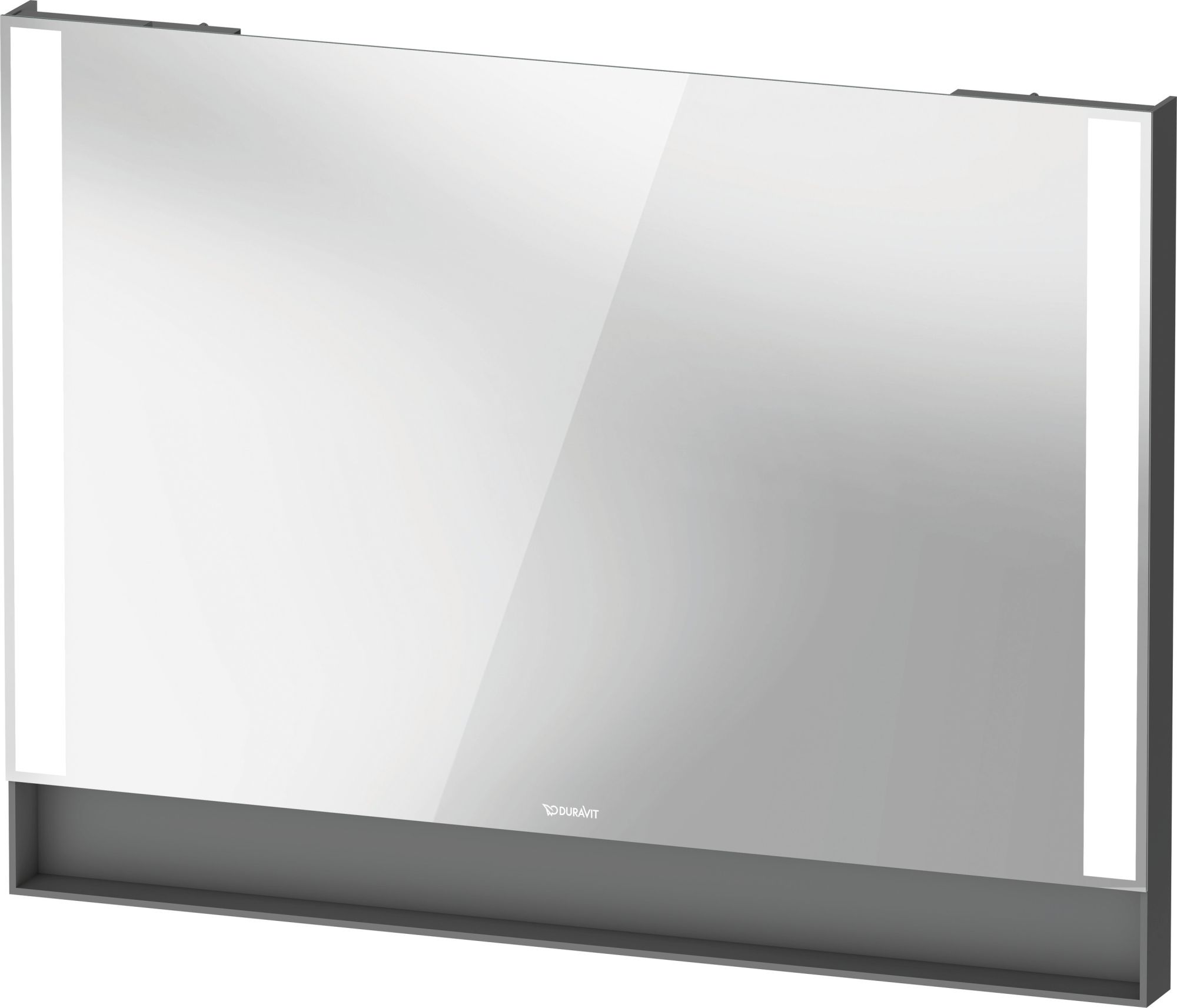 Duravit Qatego miroir 100x75 cm rectangulaire avec éclairage QA7083049490100