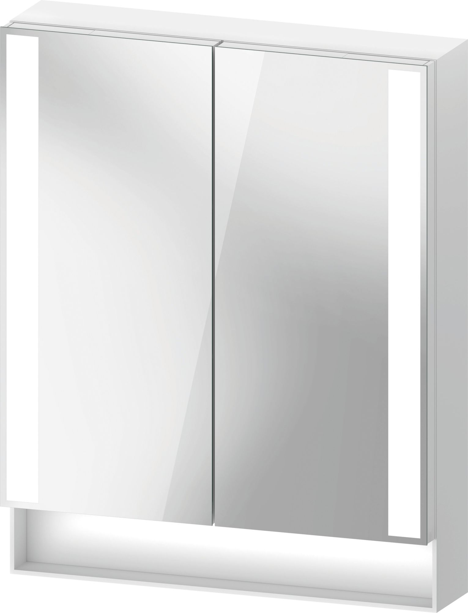 Duravit Qatego armoire 60x15.5x75 cm avec miroir blanc QA7150018180010