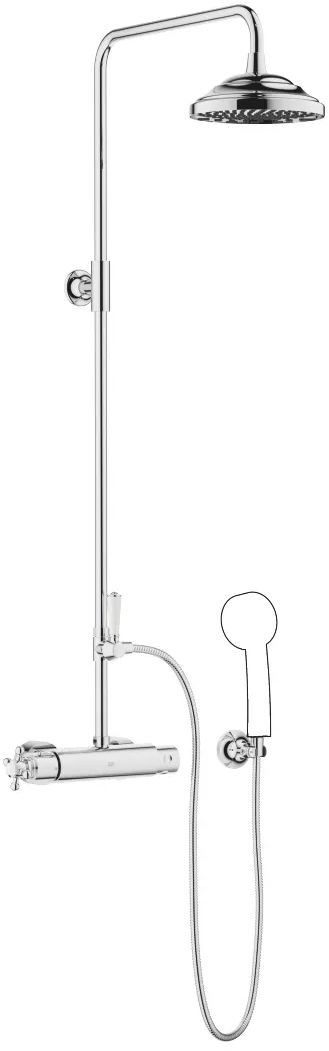 Dornbracht Madison ensemble de douche mural avec thermostat oui chrome 34459360-00