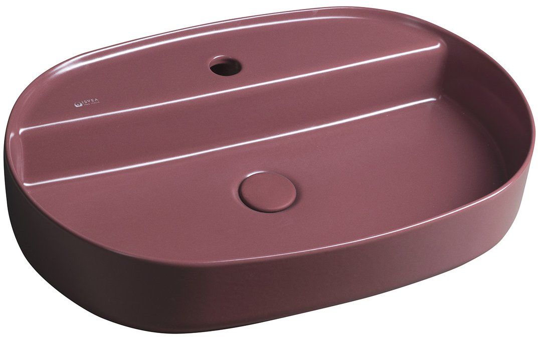 Isvea Infinity lavabo 60x40 cm ovale à poser 10NF65060-2R