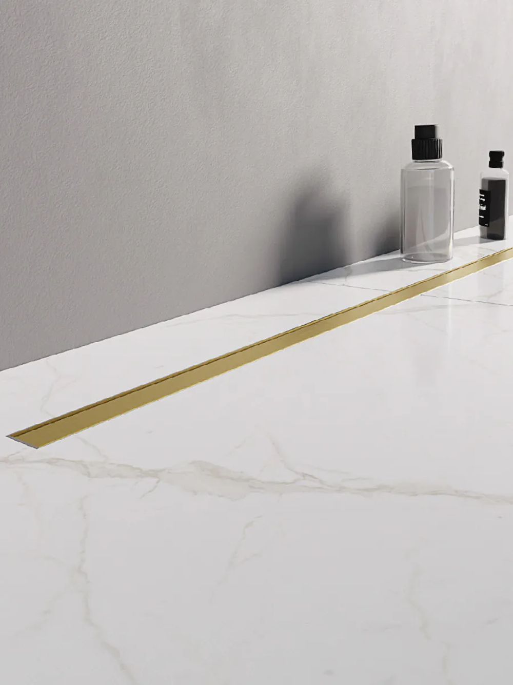 New Trendy Visio Slim Gold évacuation linéaire 70 cm doré OL-0082
