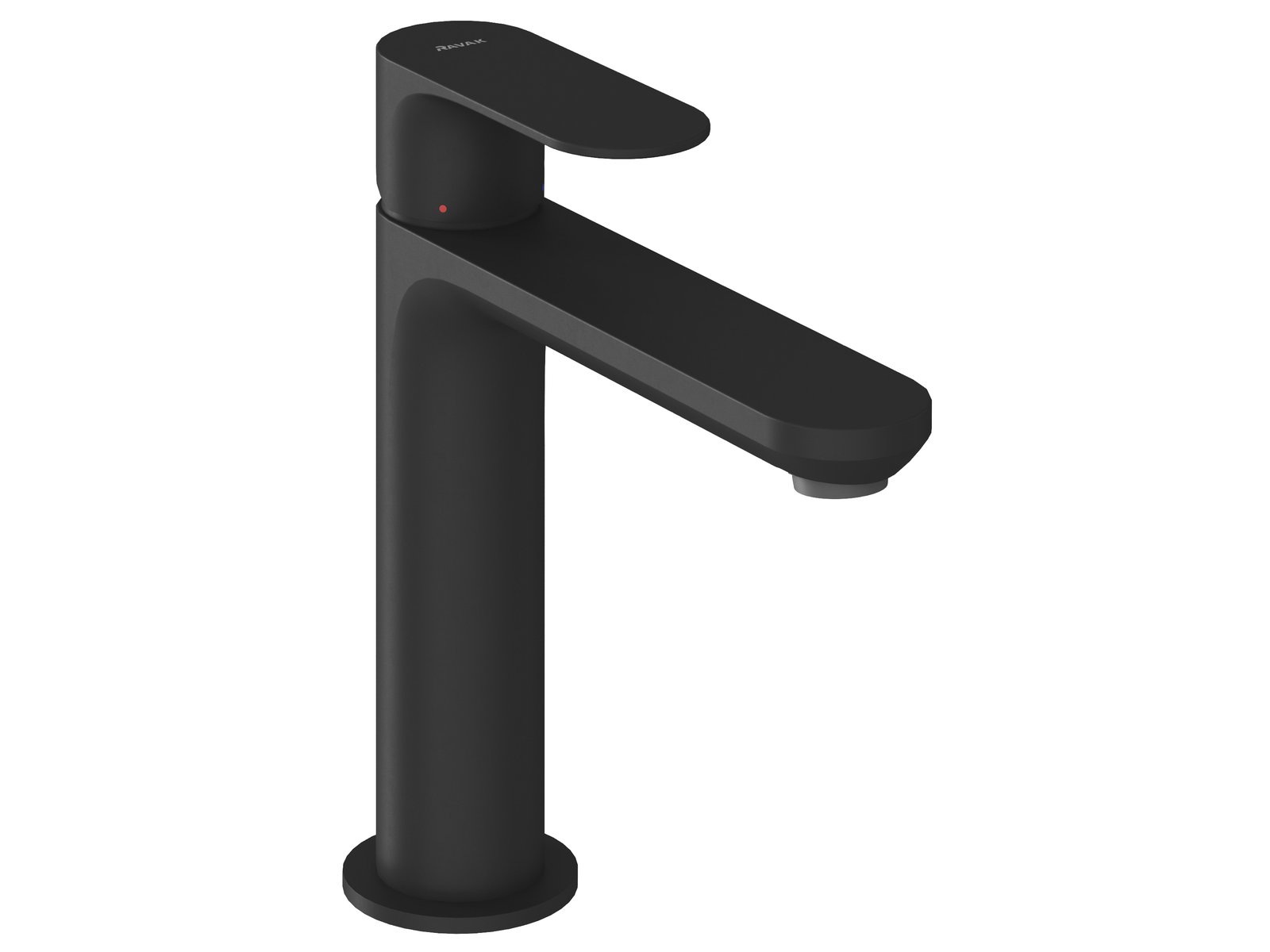 Ravak Eleganta mitigeur de lavabo sur pied noir X070290