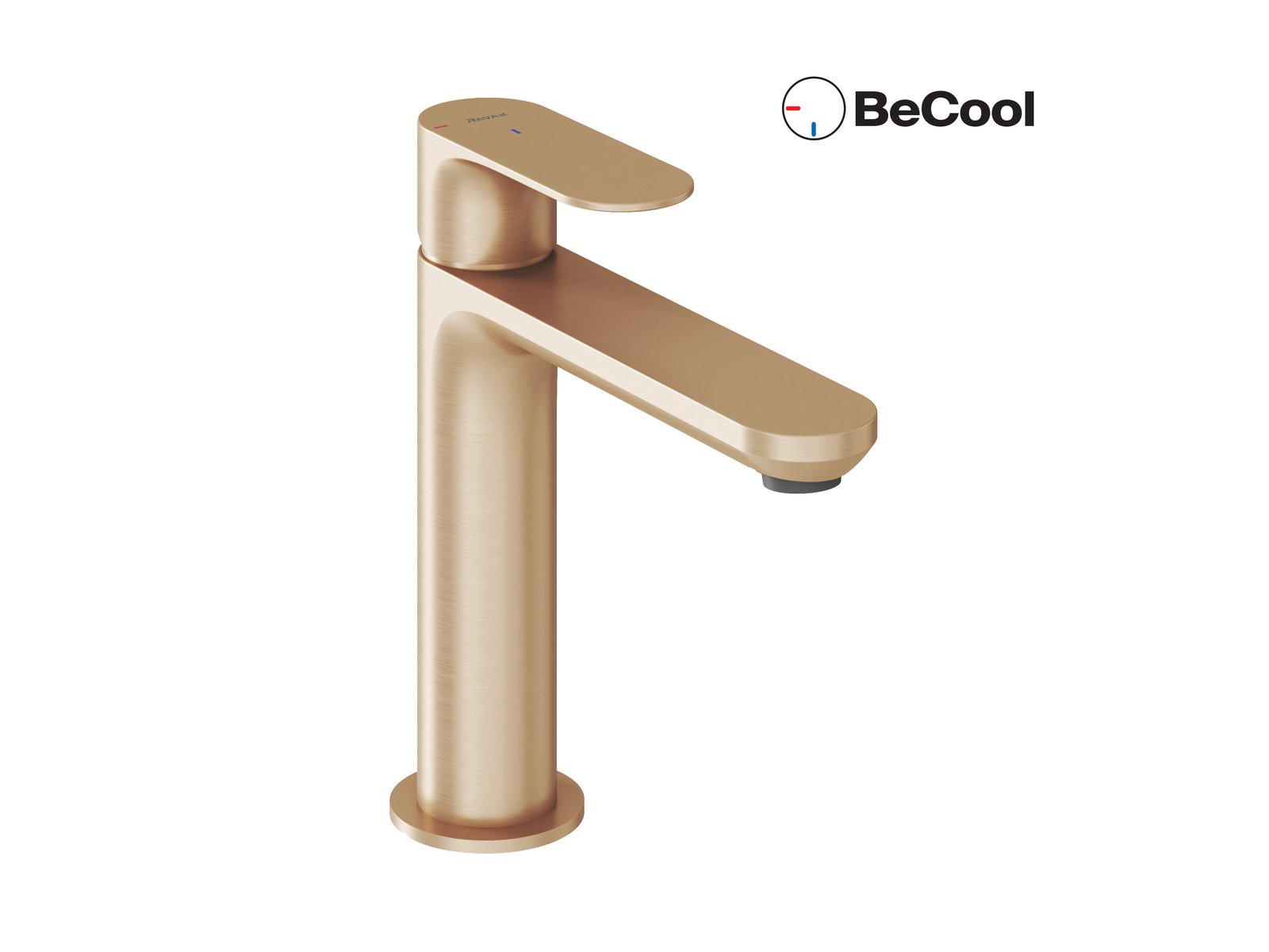 Ravak Eleganta mitigeur de lavabo sur pied doré X070413