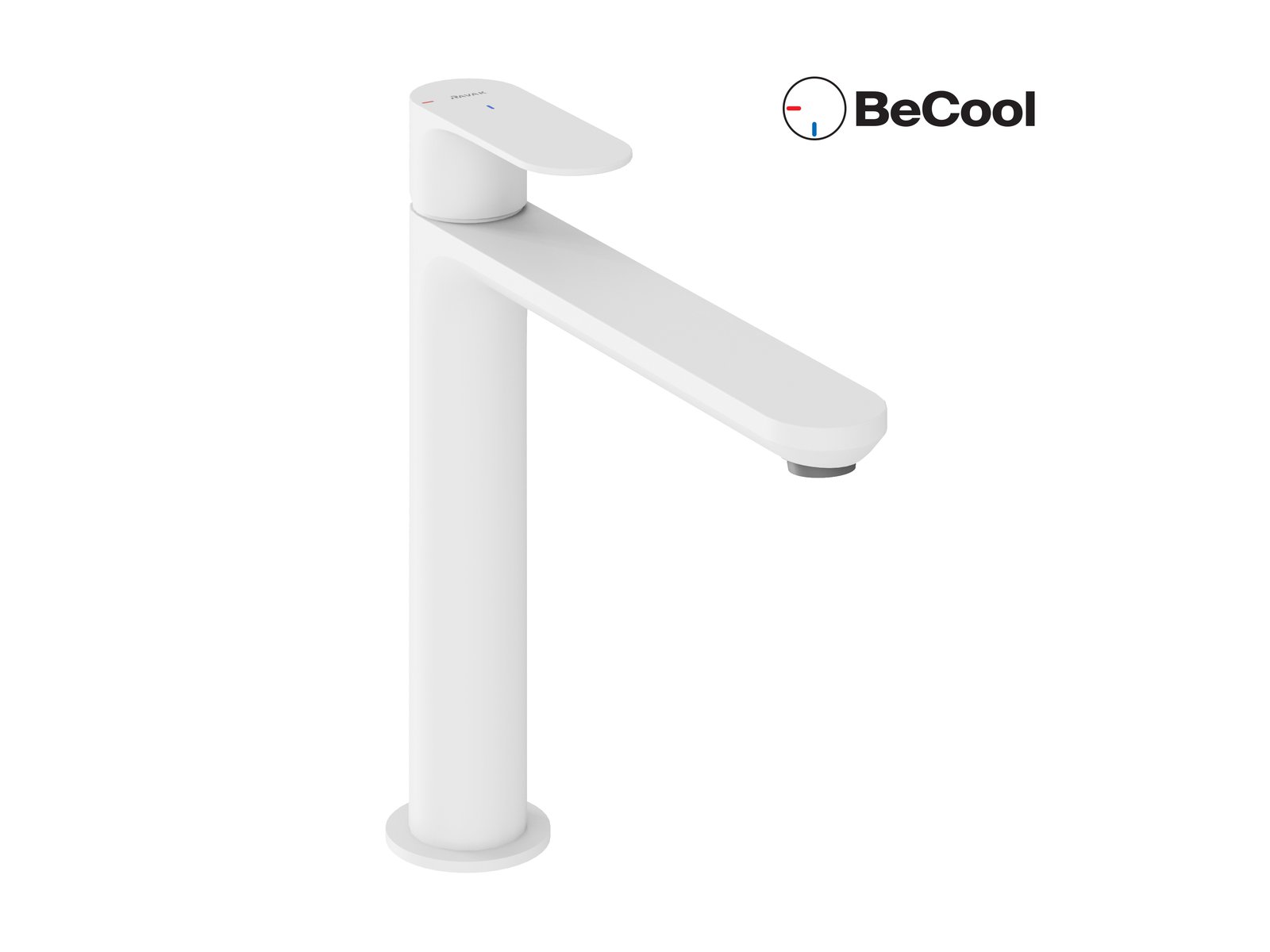 Ravak Eleganta mitigeur de lavabo sur pied blanc X070415