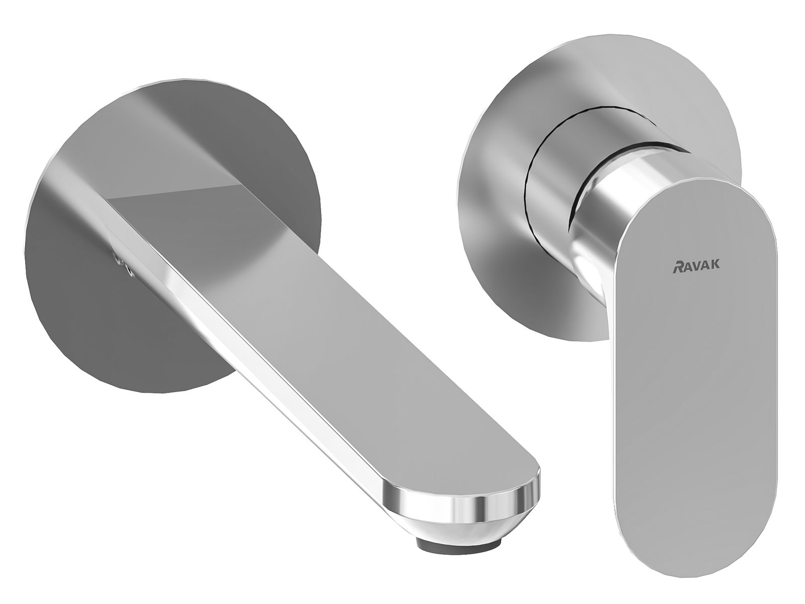 Ravak Eleganta mitigeur de lavabo encastrée chrome X070212