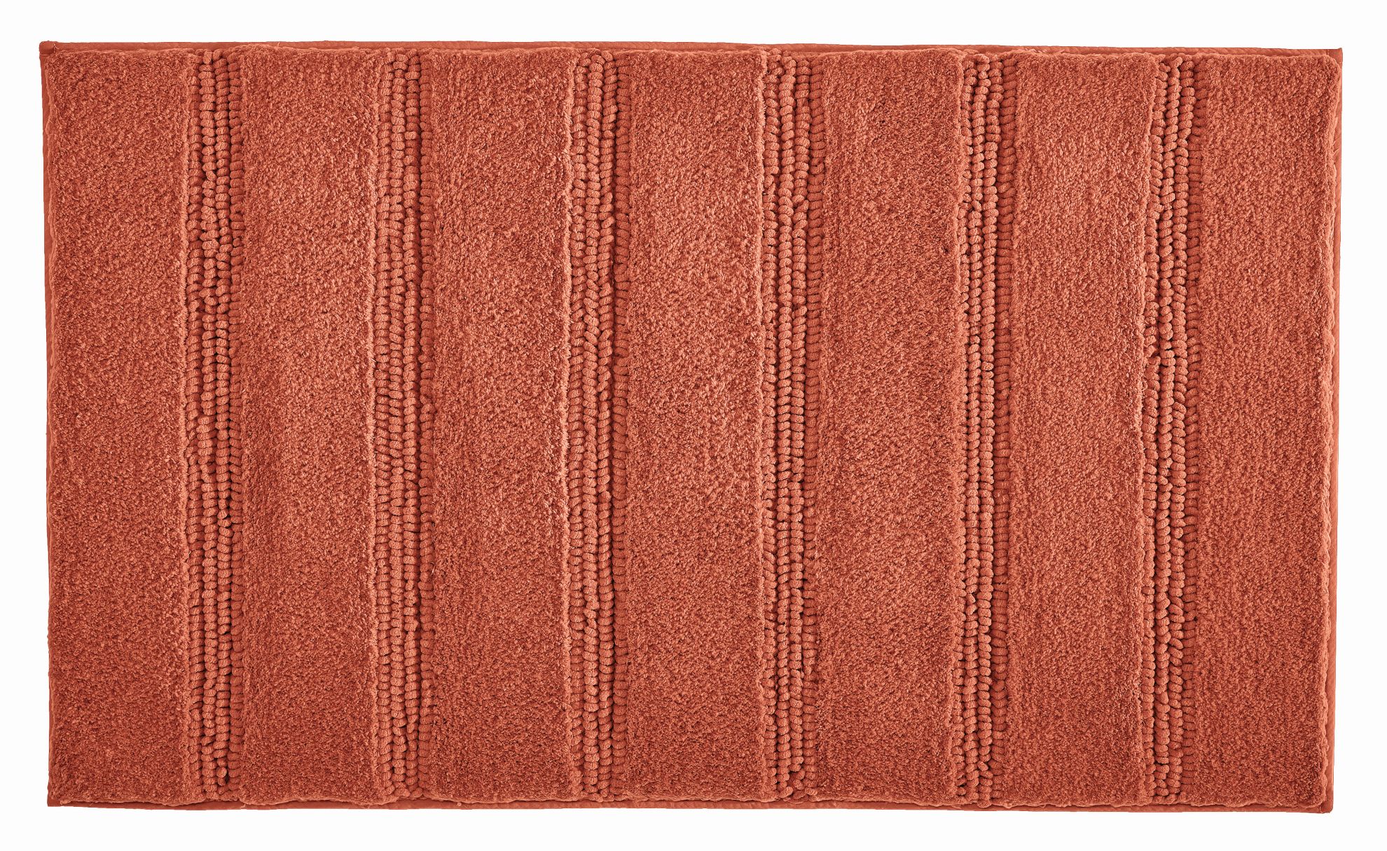 Kleine Wolke Monrovia tapis de bain 100x60 cm rectangulaire orange 4094304360