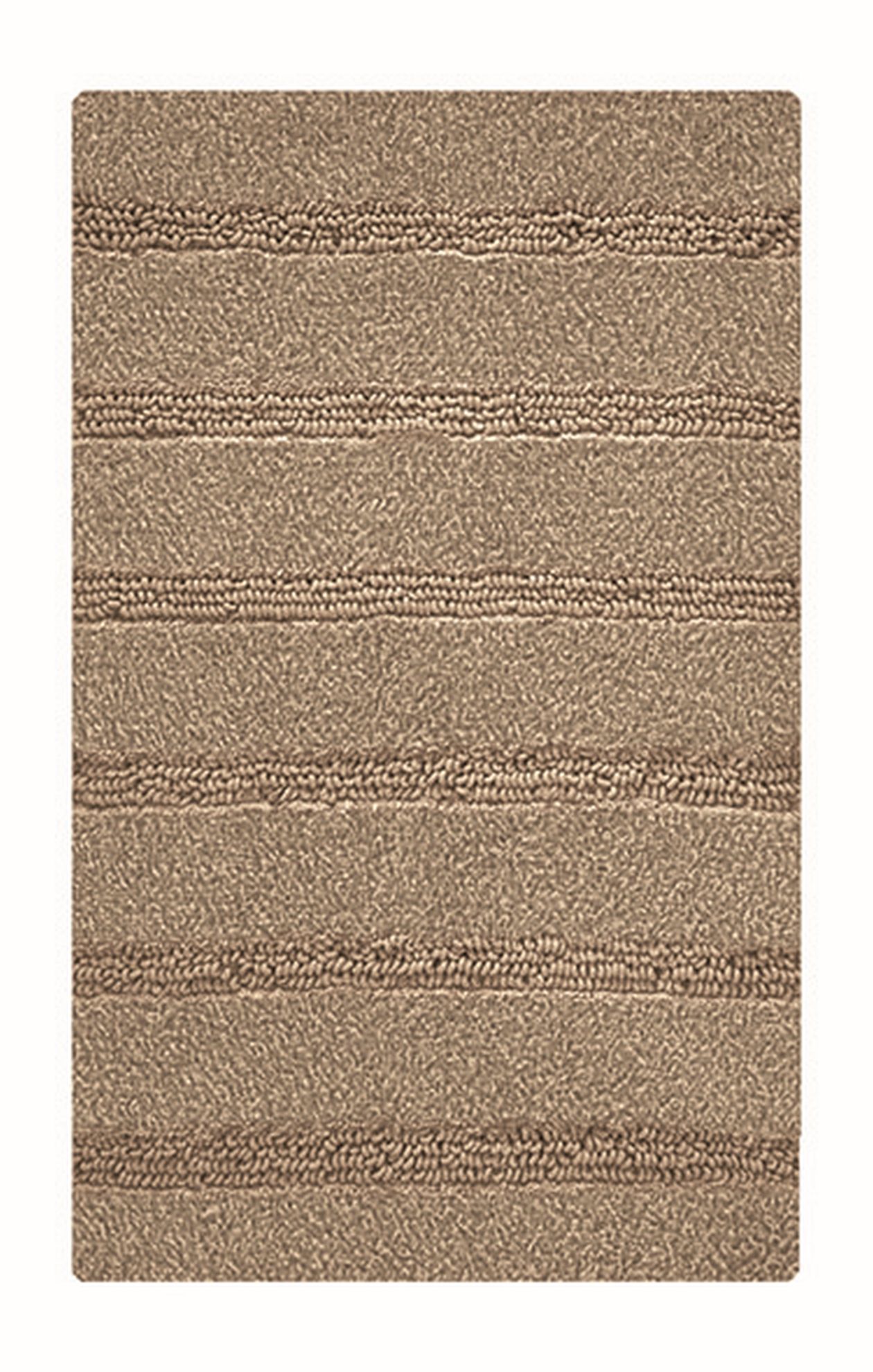 Kleine Wolke Monrovia tapis de bain 120x70 cm rectangulaire marron 4094287225