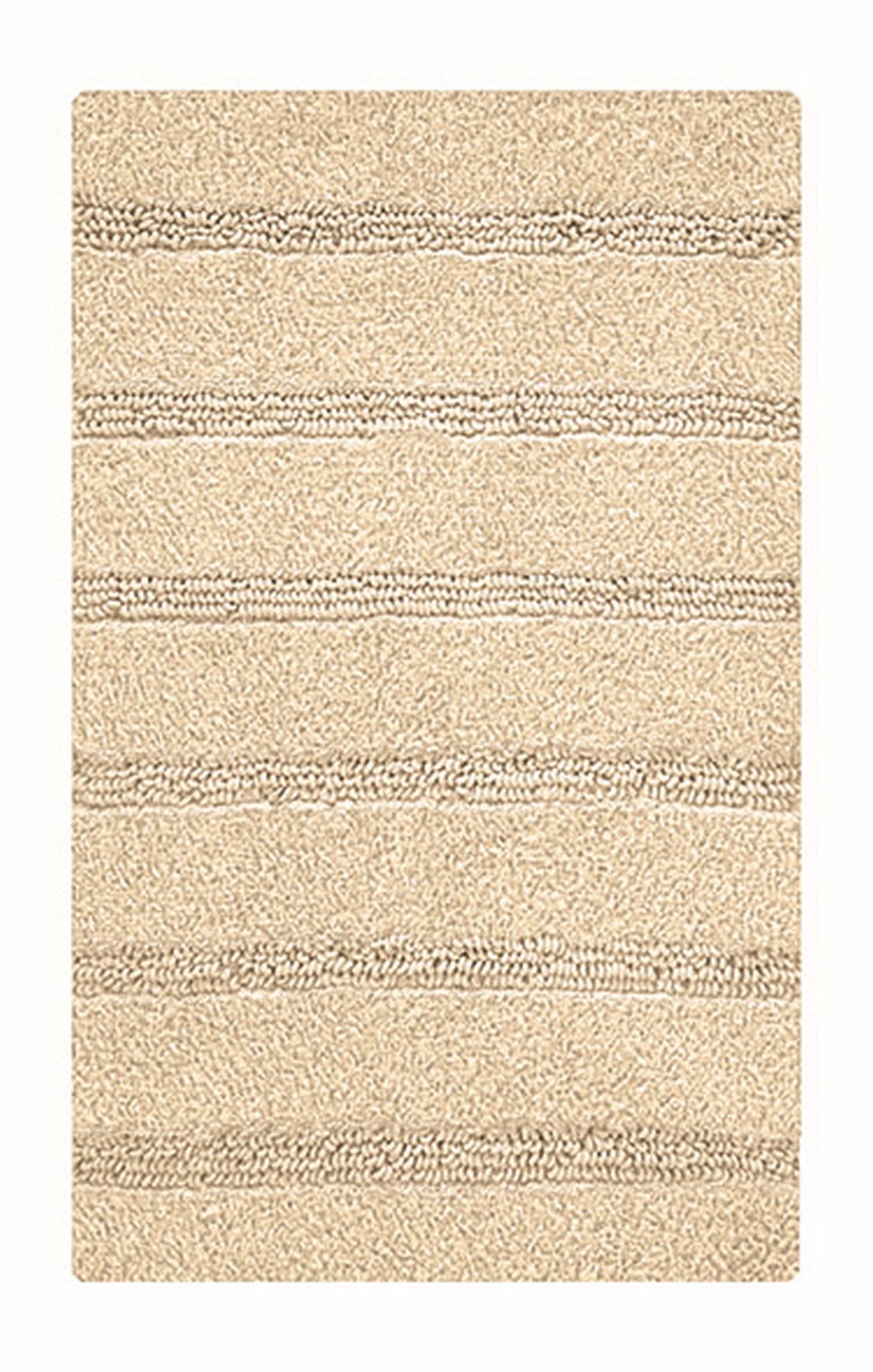 Kleine Wolke Monrovia tapis de bain 100x60 cm rectangulaire beige 4094226360