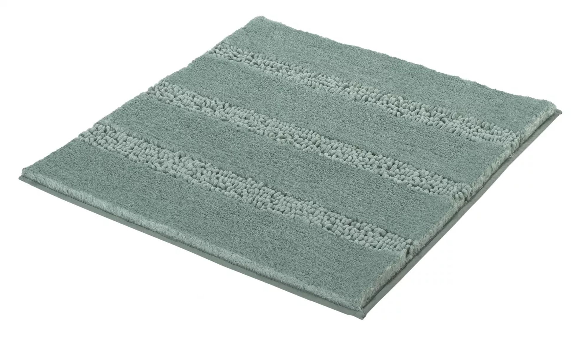 Kleine Wolke Monrovia tapis de bain 60x60 cm carré vert 4094685135