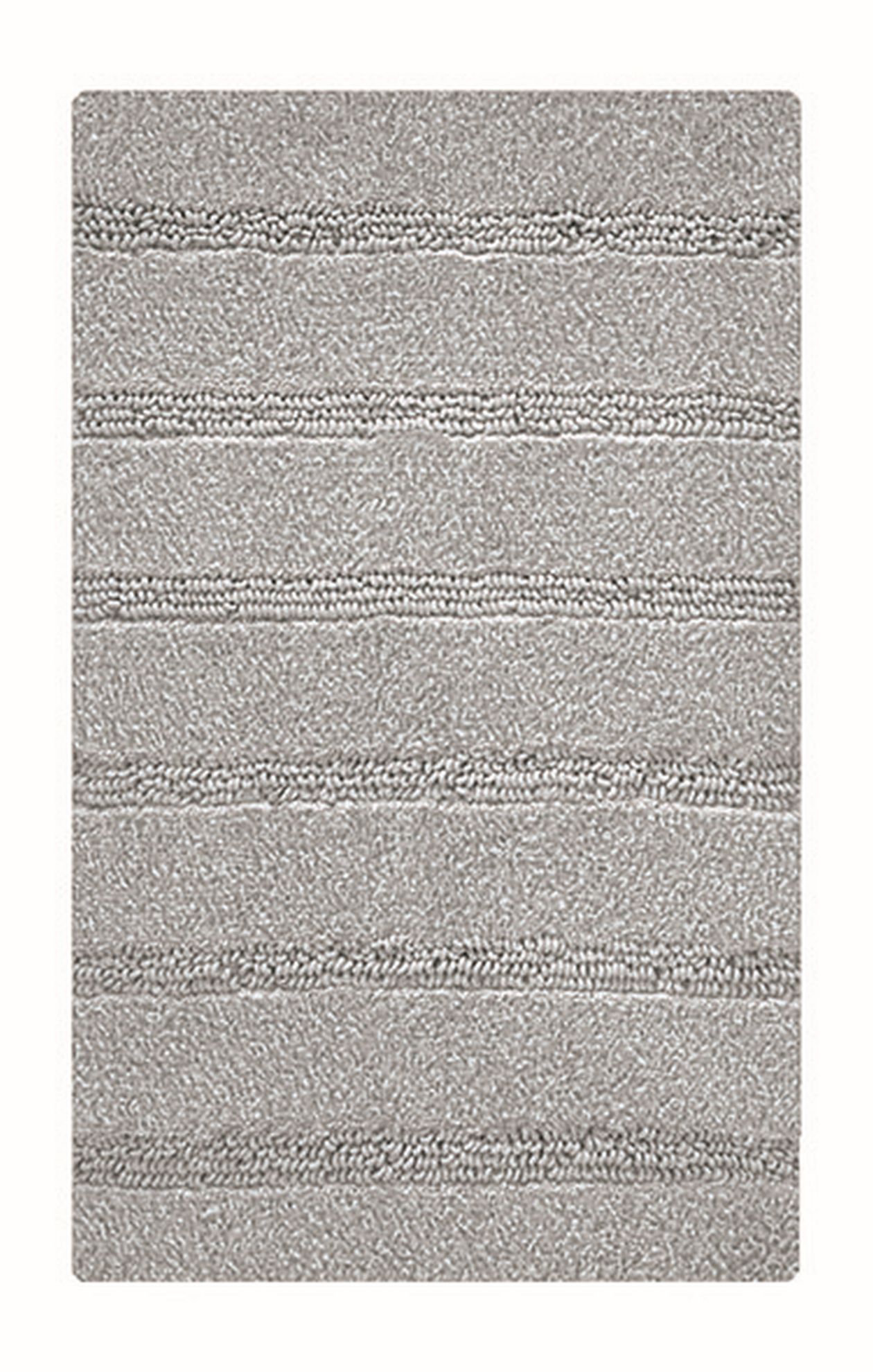 Kleine Wolke Monrovia tapis de bain 140x80 cm rectangulaire gris 4094977657