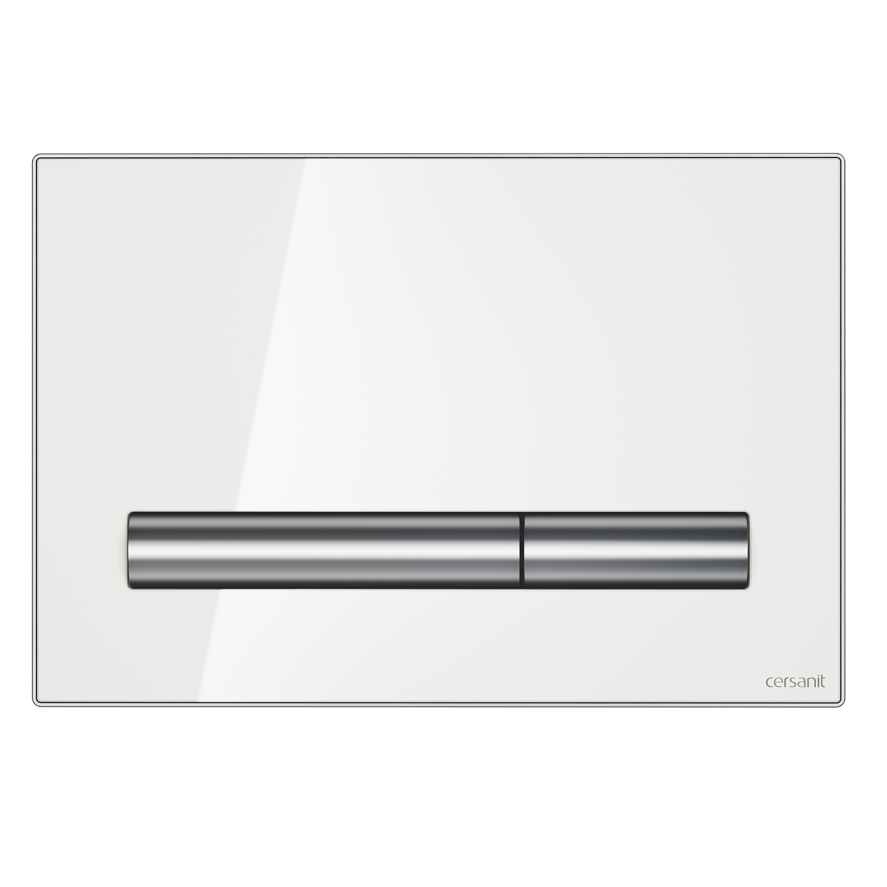 Cersanit Pilot bouton de chasse d'eau pour WC blanc K97-529