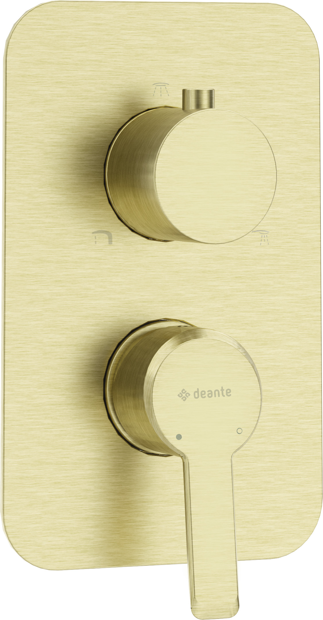 Deante Arnika mitigeur bain-douche encastrée doré BXY_RQAM