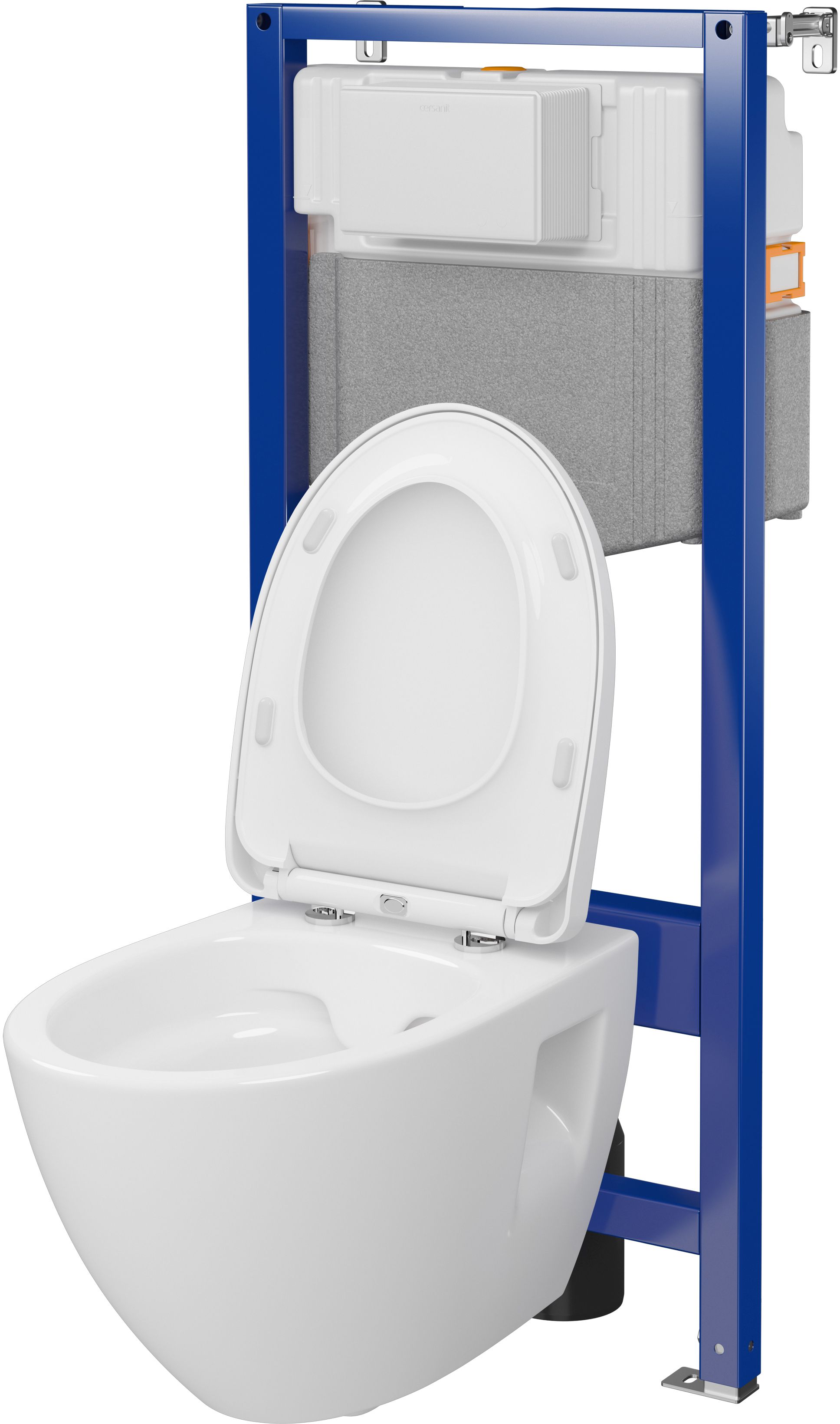 Cersanit Moduo kit wc châssis + cuvette + abattant S701-814