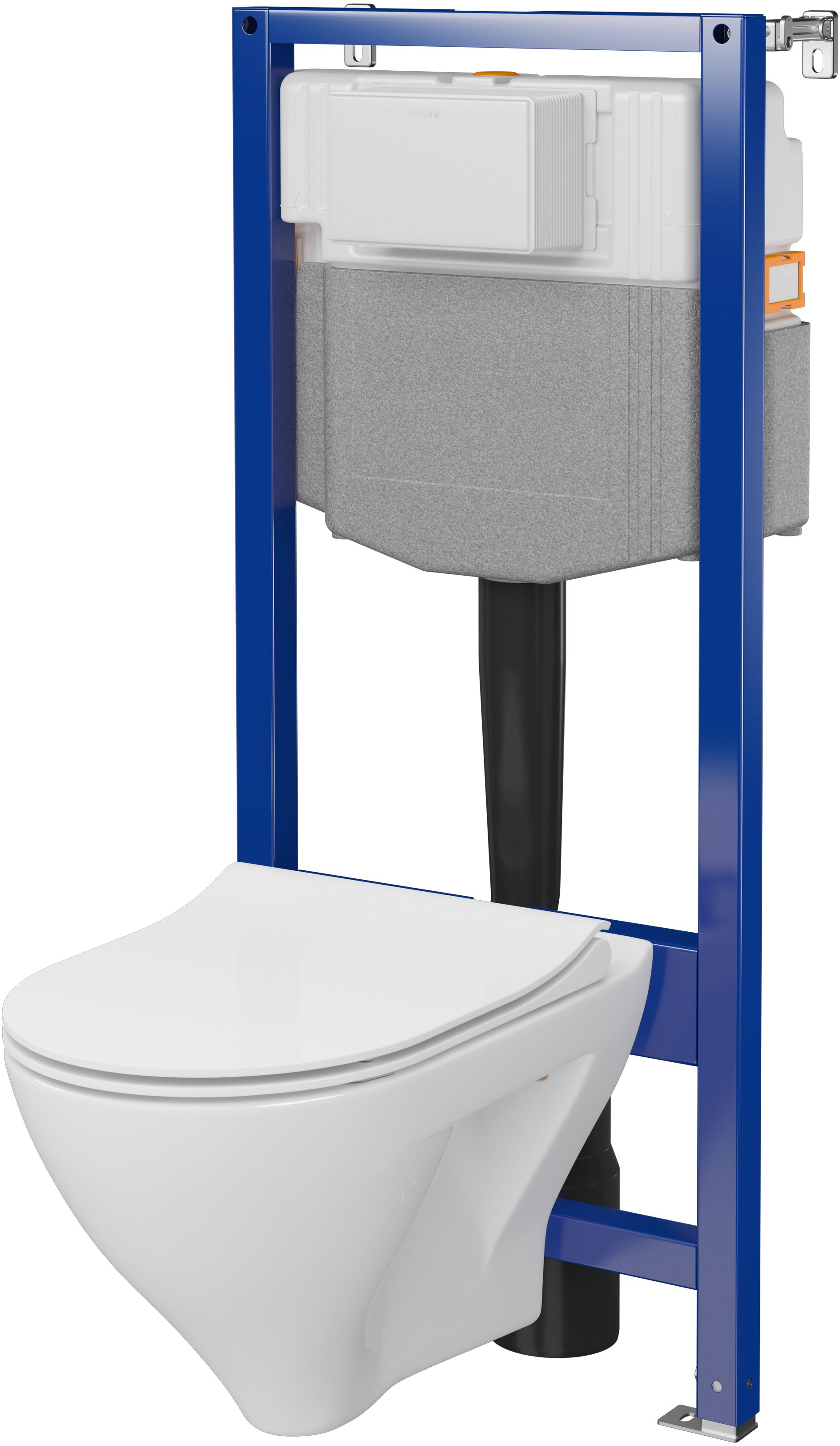 Cersanit Mille kit wc châssis + cuvette + abattant S701-821