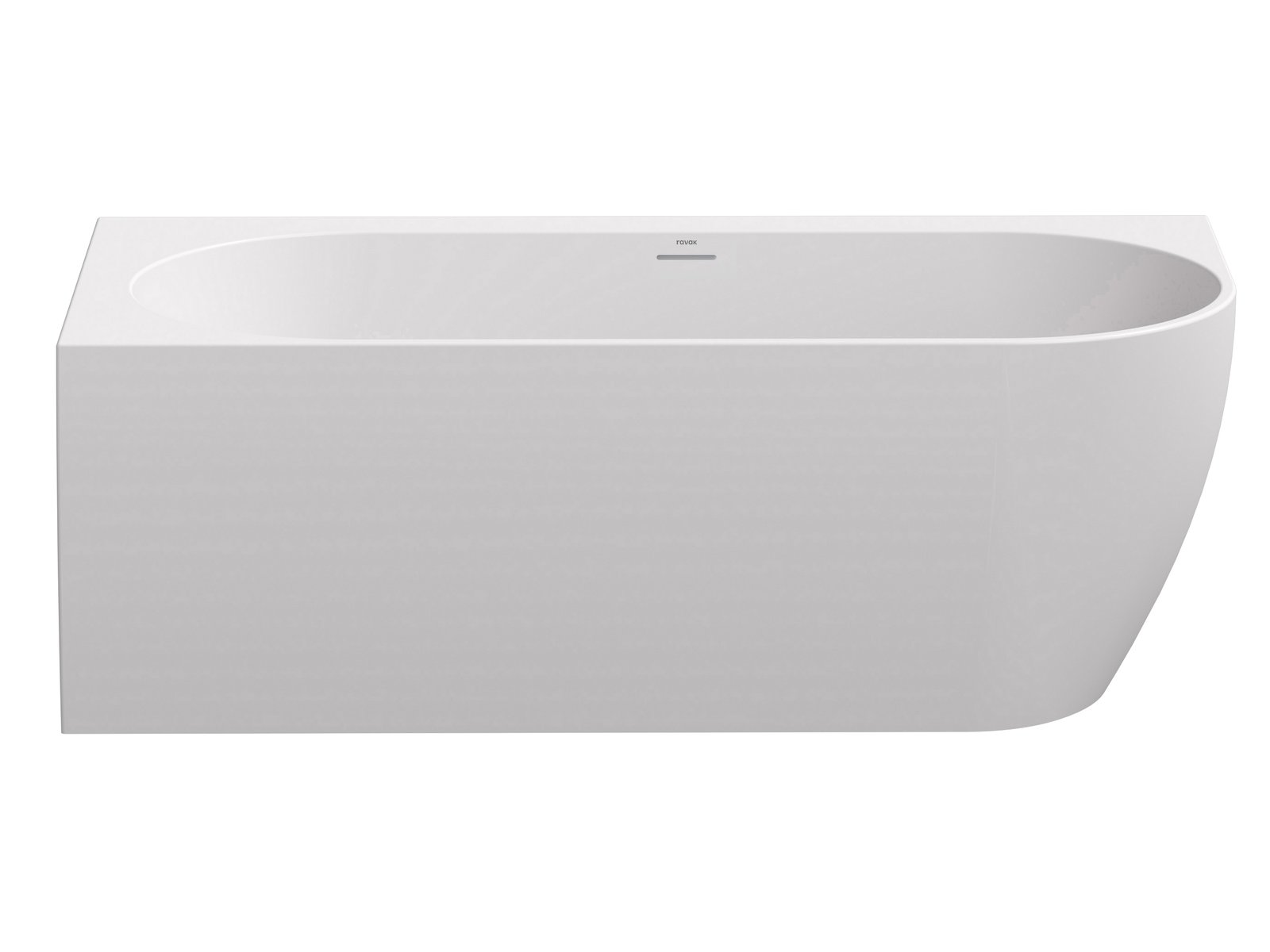 Ravak Freedom Corner baignoire d’angle 170x80 cm ovale blanc XC00100041
