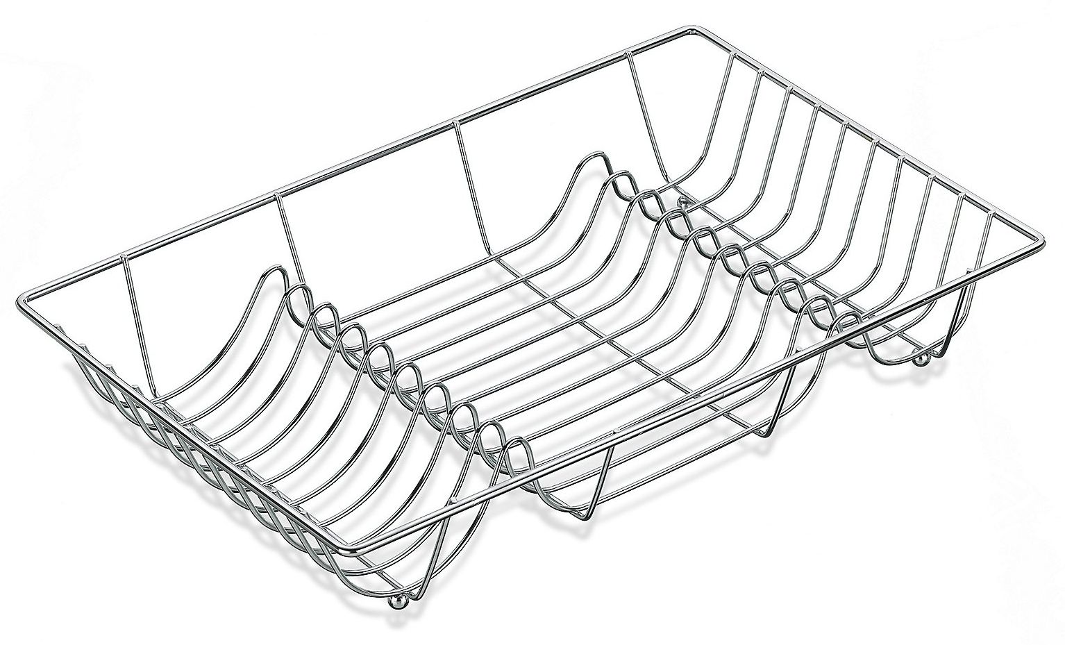 Kela Loop Metal égouttoir à vaisselle 48x31.5x8.5 cm chrome 49553