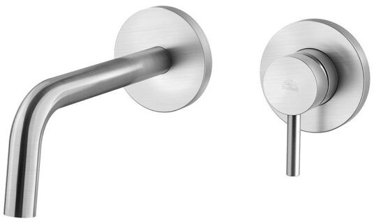 Paffoni Light mitigeur de lavabo encastrée acier LIG105ST70