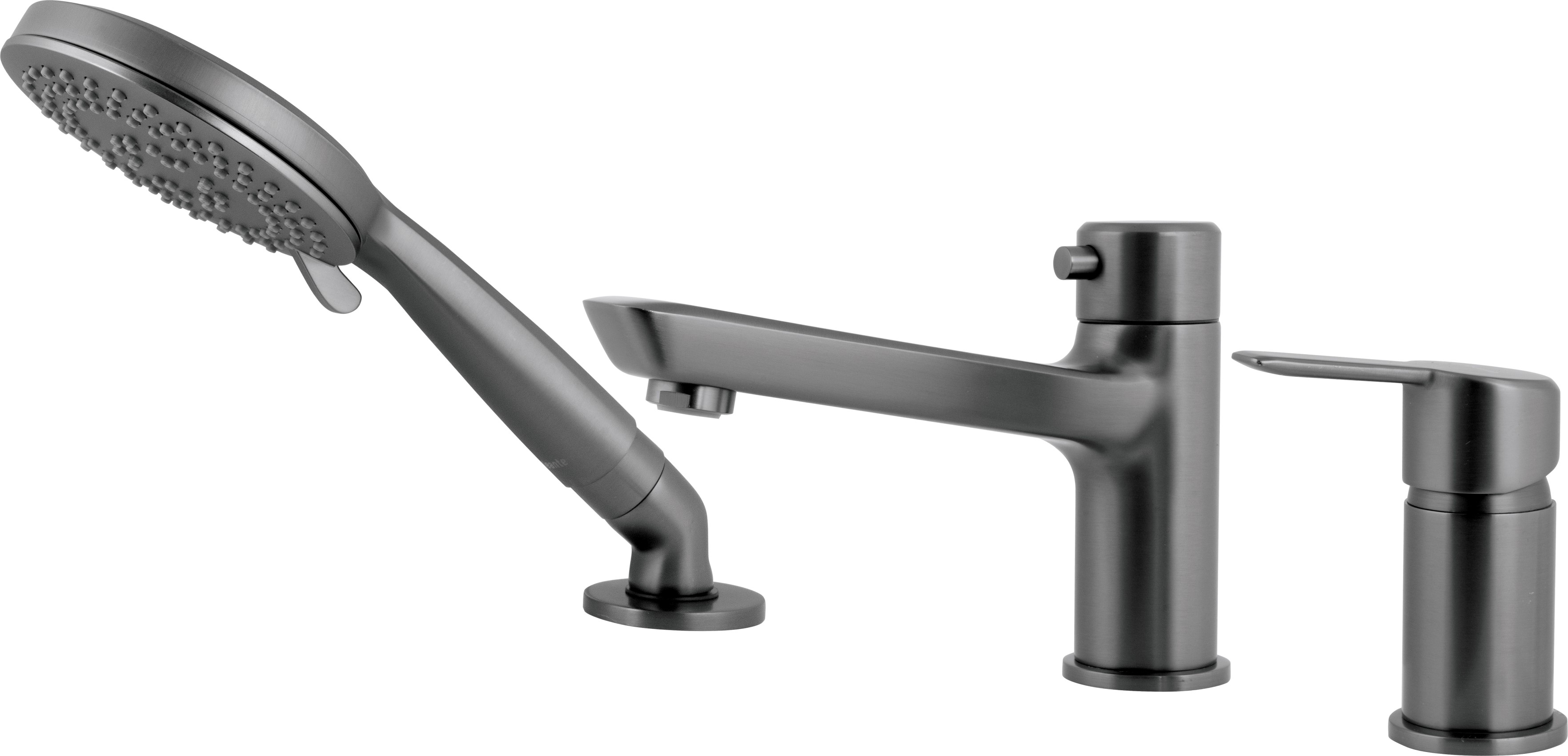 Deante Arnika mitigeur bain-douche pour baignoire graphite BQAD13M