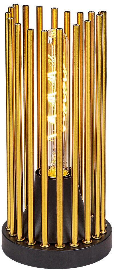 Rabalux Roxas lampe de table 1x40 W noir-cuivre 74021