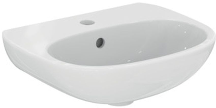 Ideal Standard Tesi lavabo 45x36 cm semi-circulaire classique blanc T352401