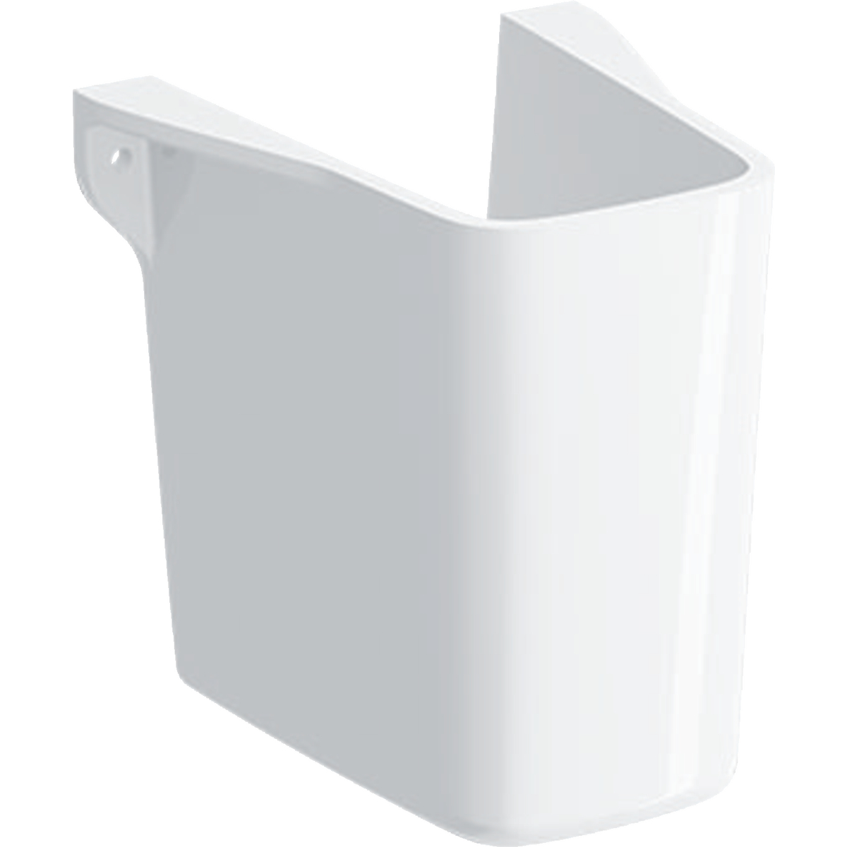 Geberit Selnova Square semi-piédestal blanc 501.477.00.7
