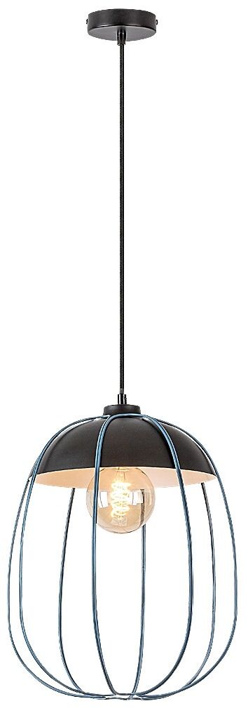 Rabalux Svens lampe suspendue 1x60 W noir-bleu 72024