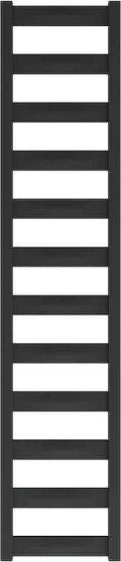 LaVita Hermes radiateur de salle de bain décoratif 139x30 cm noir 5903918415544