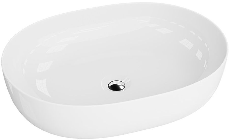 LaVita Blas lavabo 59.5x43 cm ovale à poser blanc 5900378334309