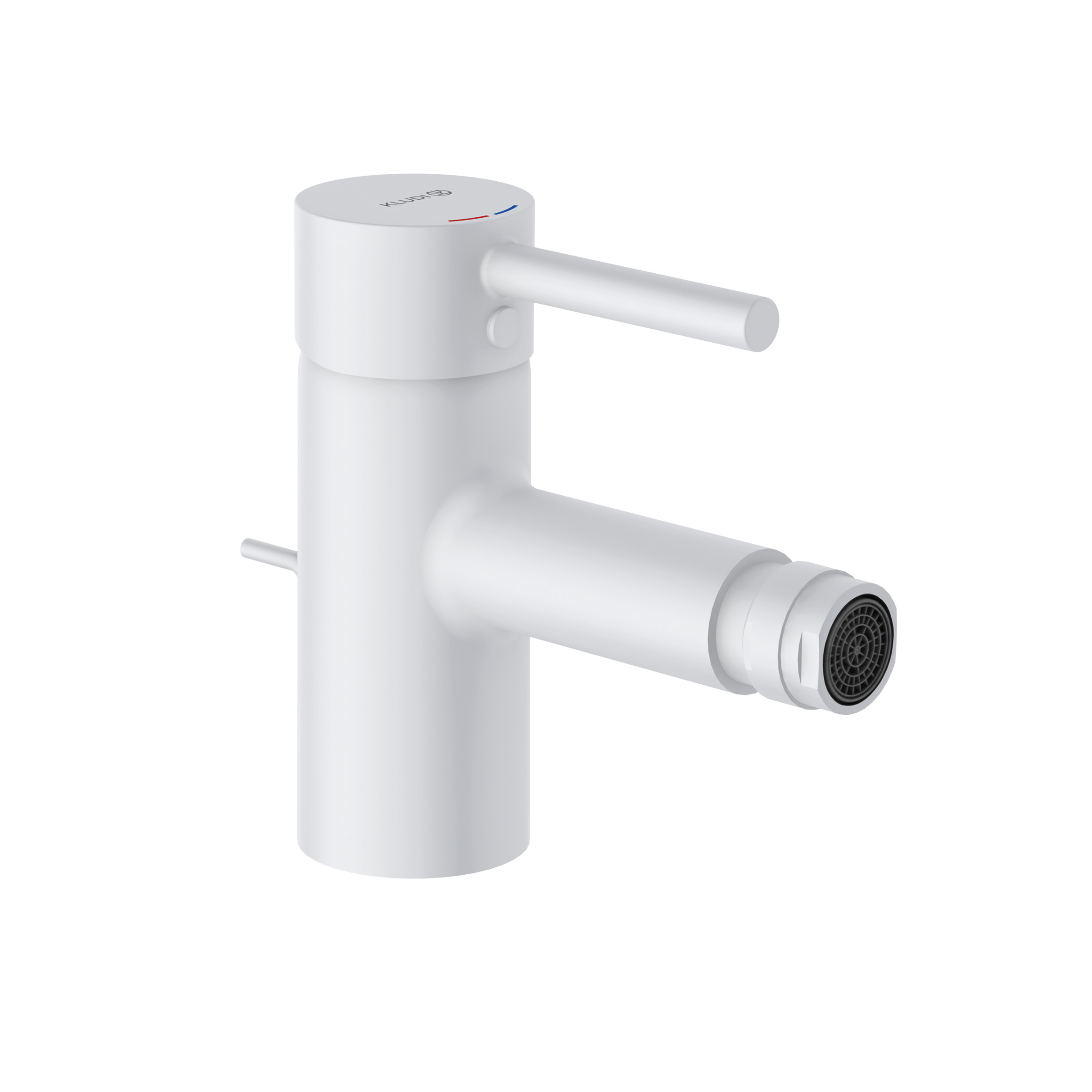 Kludi Bozz mitigeur de bidet sur pied blanc 385335376