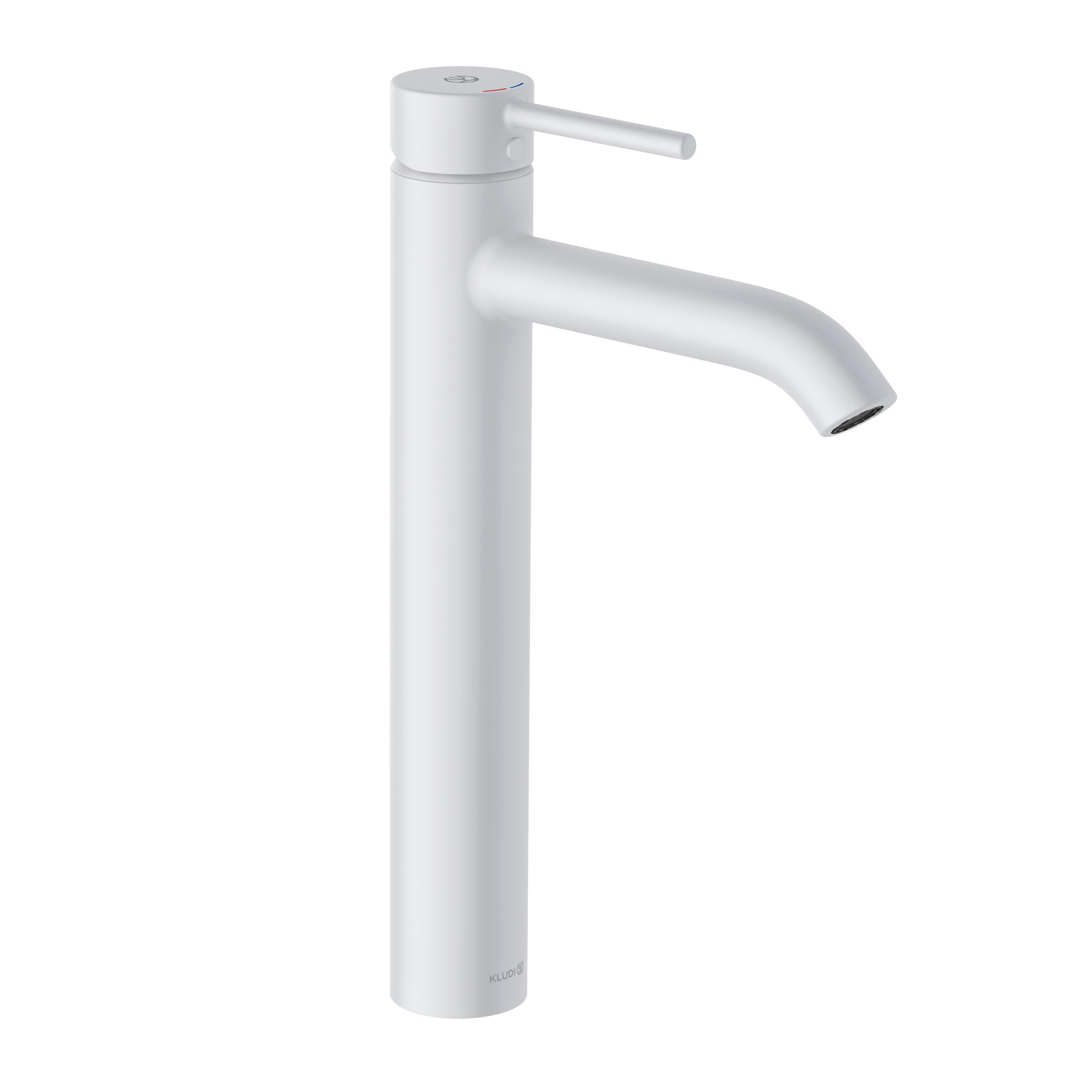 Kludi Bozz mitigeur de lavabo sur pied blanc 382865376