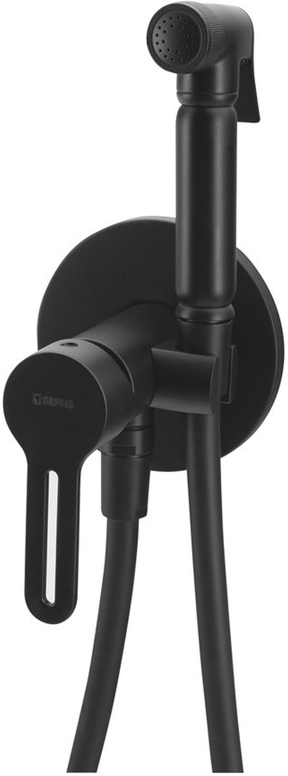Sapho mitigeur de bidet encastrée noir 1103-15