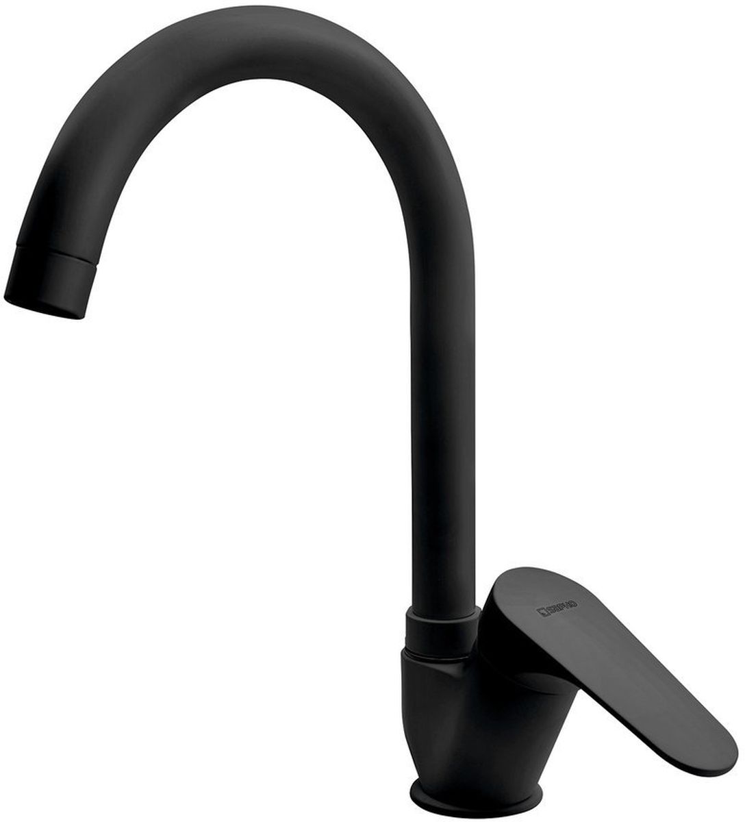 Sapho Corneli mitigeur de cuisine sur pied noir CE60/15