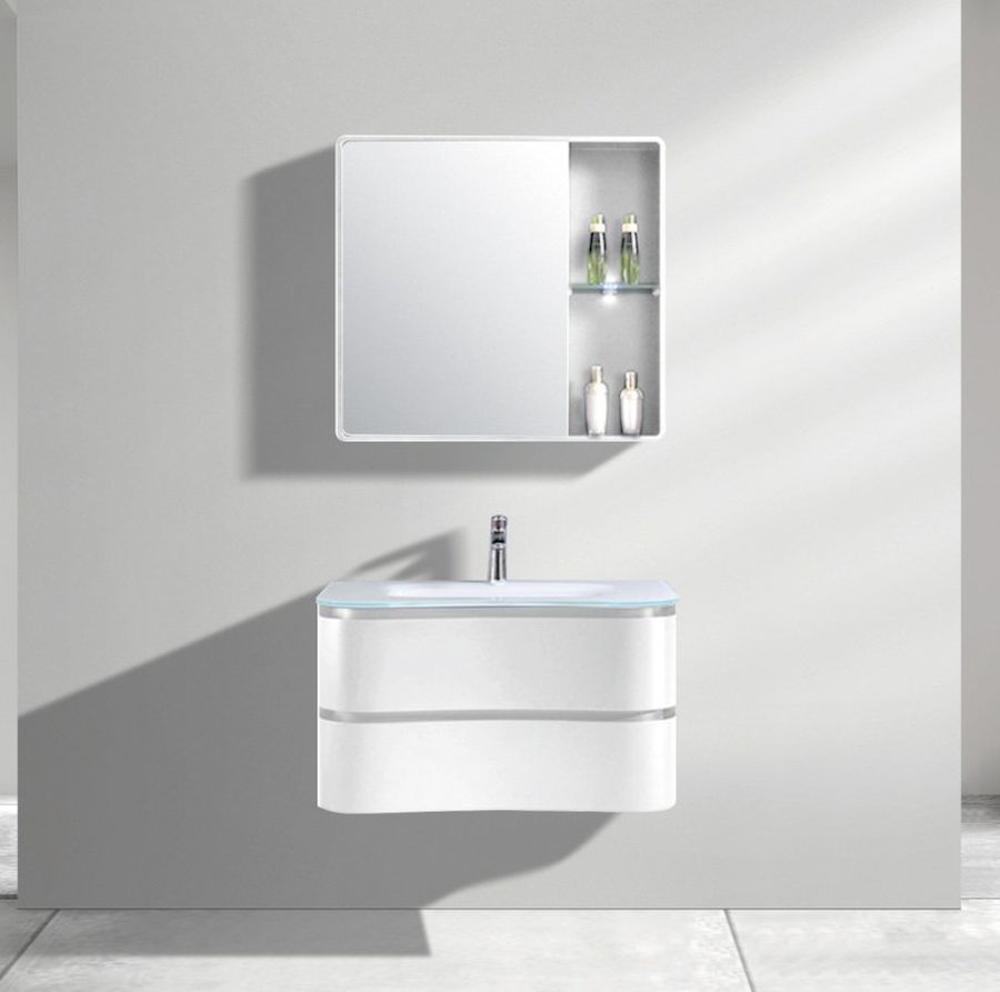 LaVita Ontario lavabo avec meuble 80 cm blanche 5900378340003