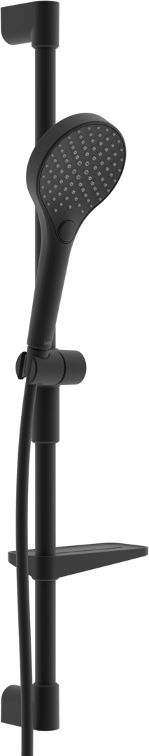 Oras Optima Style ensemble de douche mural noir 2790N-33