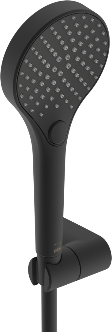 Oras Optima Style ensemble de douche mural noir 2795N-33