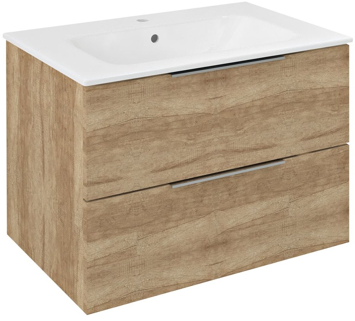 Sapho Cirasa armoire 69.8x45.9x52 cm sous-lavabo suspendu chêne CR701-2222