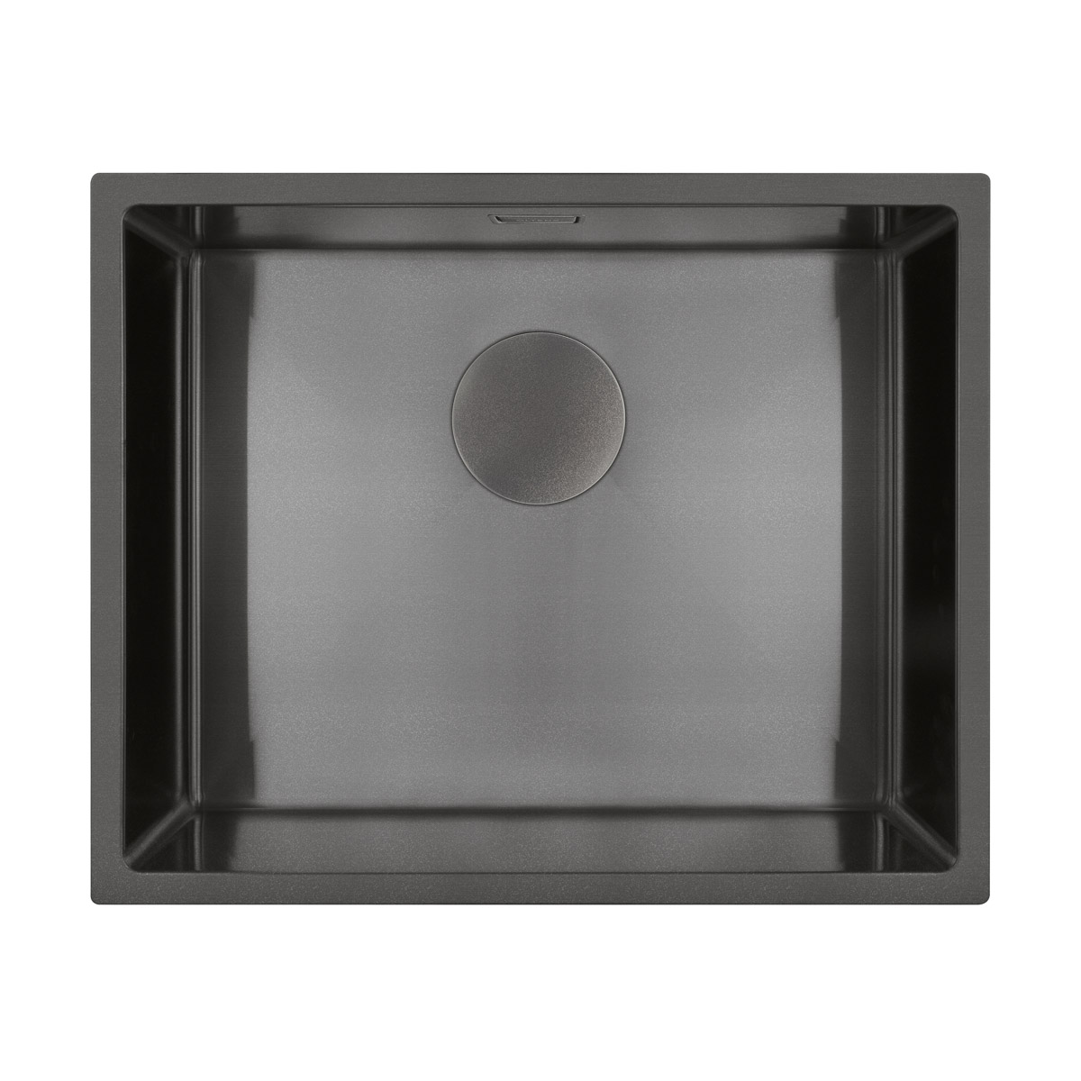 Oltens Hydda évier en acier inoxydable 54x44 cm noir 71104300