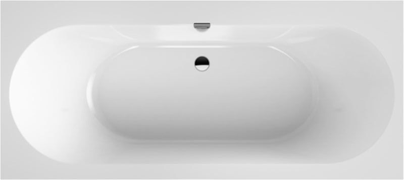 Villeroy & Boch Oberon baignoire rectangulaire 180x80 cm blanc UBQ180OBR2DV-RW