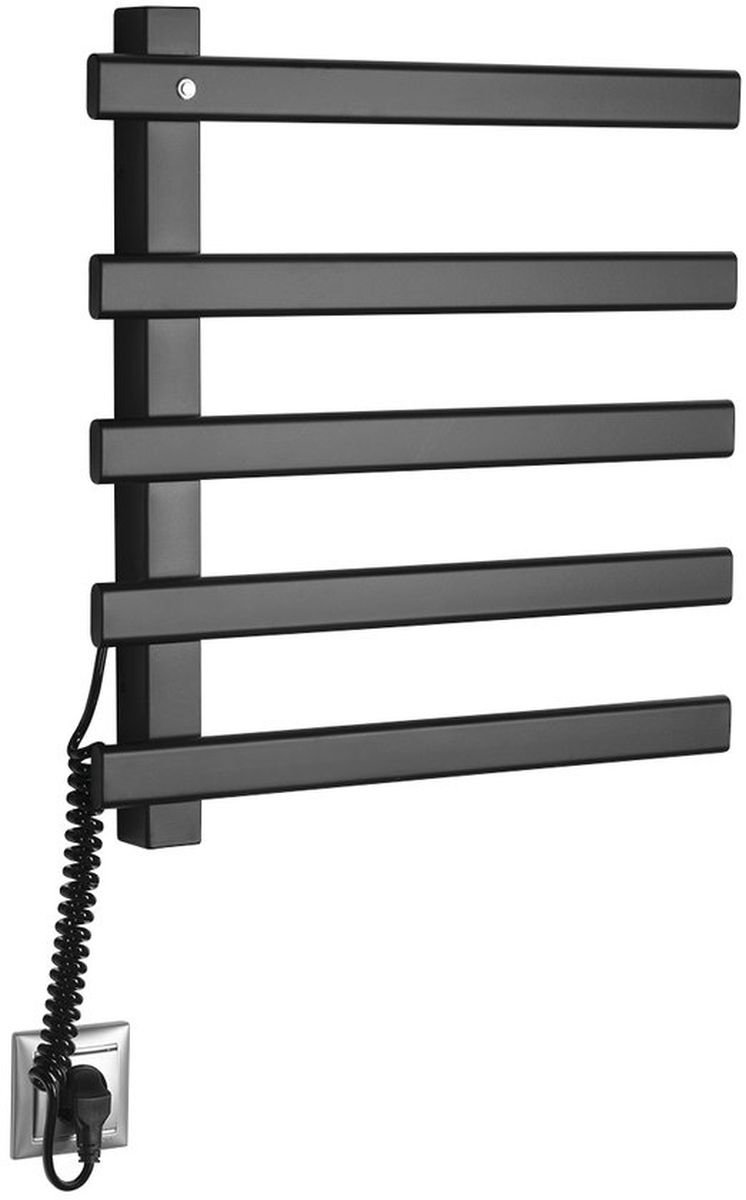 Sapho Elcor radiateur électrique 52x48 cm noir EB530