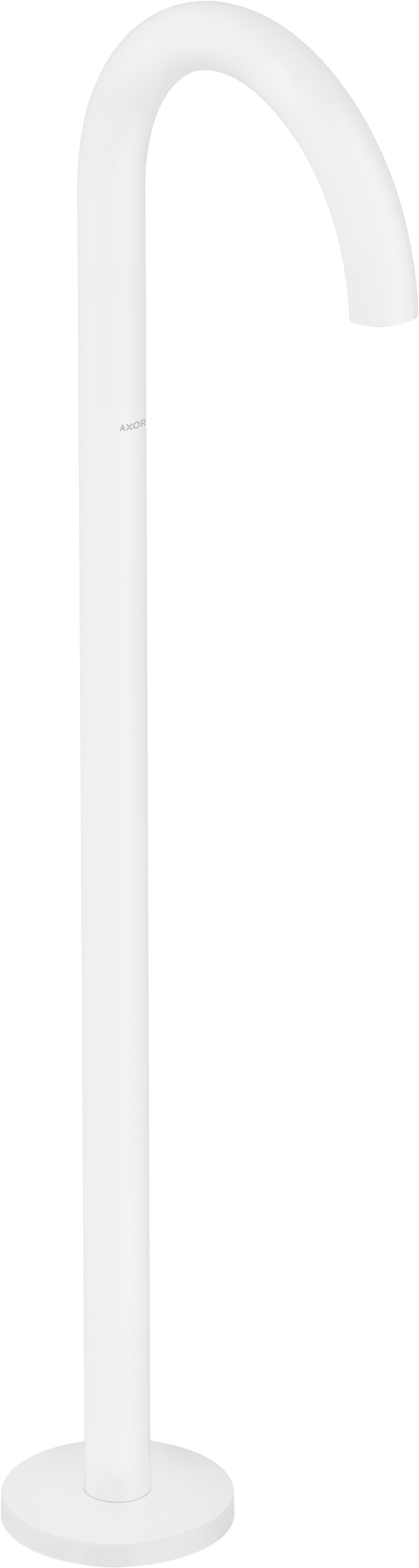 Axor Uno bec pour mitigeur de baignoire blanc 38412700