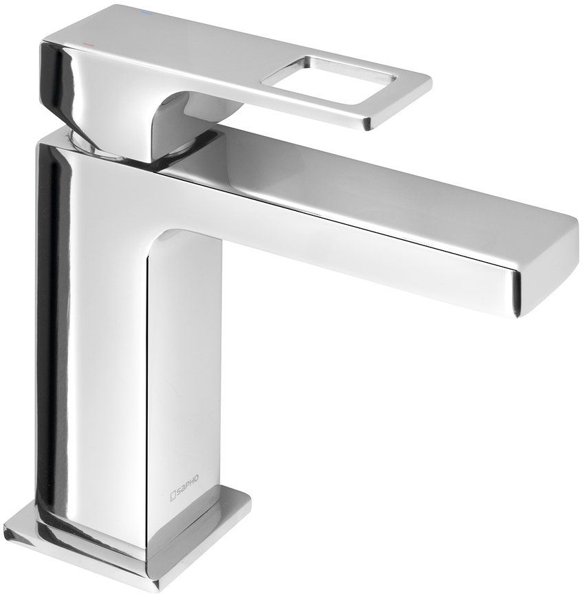 Sapho Forata mitigeur de lavabo sur pied chrome FT002