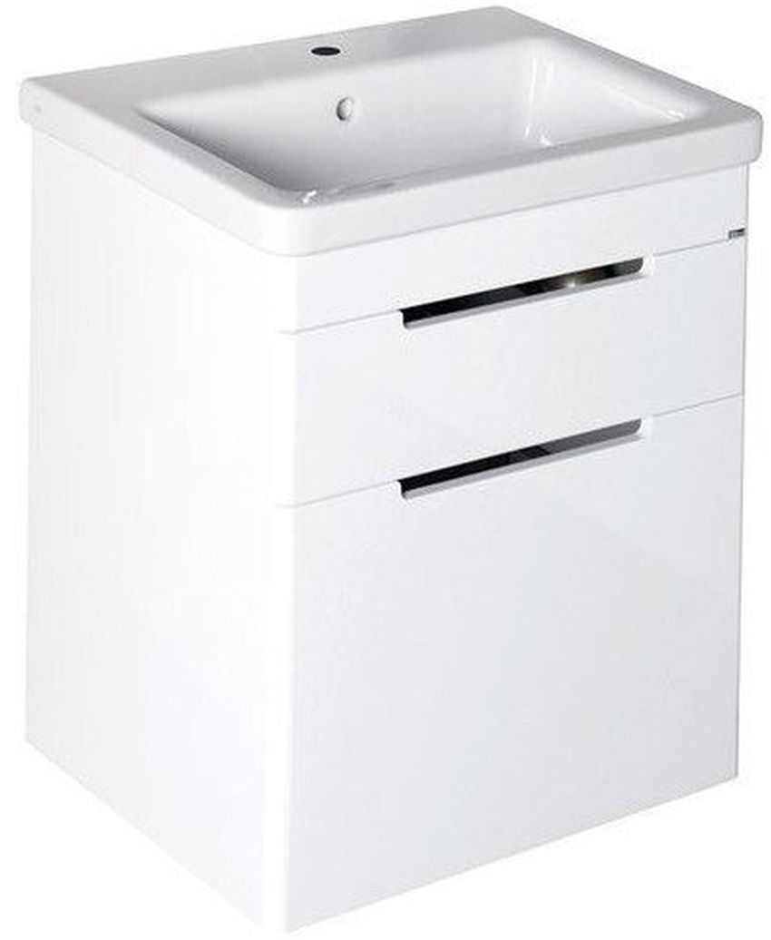 Sapho Ella armoire 46.5x38.5x65 cm sous-lavabo suspendu blanc EL052-3030
