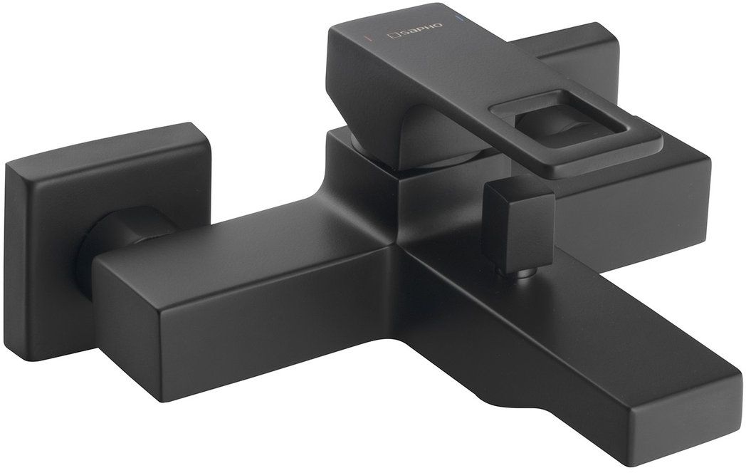 Sapho Forata mitigeur bain-douche murale noir FT010/15