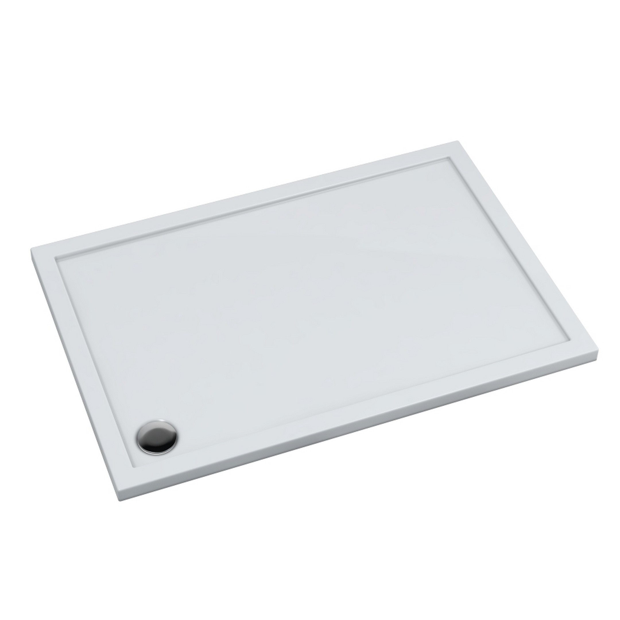 Schedline Sharper receveur de douche rectangulaire 100x80 cm blanc 3S.S1P-80100