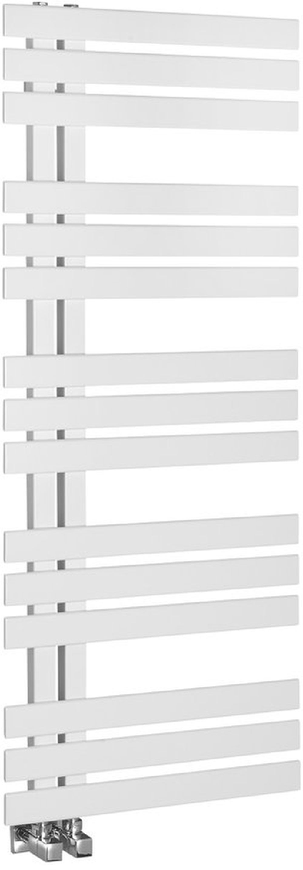 Sapho Silvana radiateur de salle de bain échelle 123.6x50 cm blanc IR161