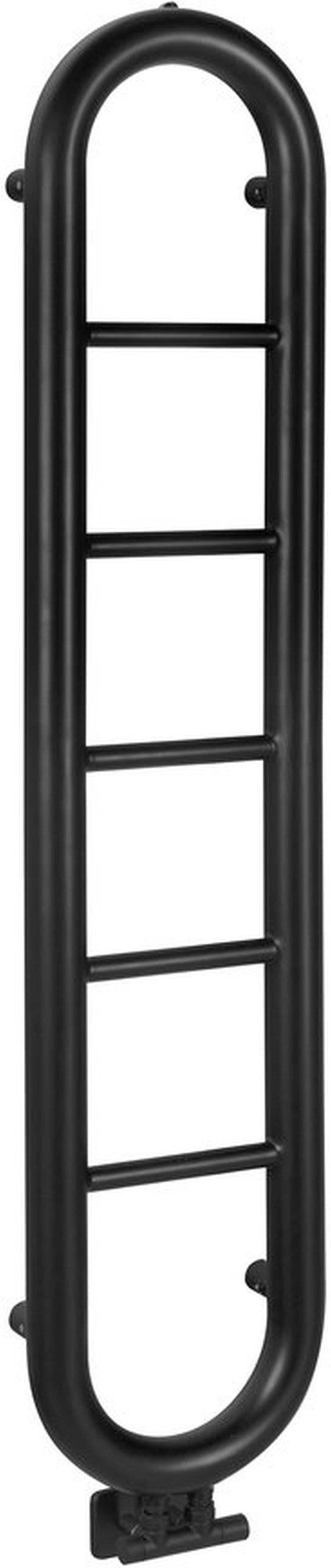 Sapho Horizon radiateur de salle de bain décoratif 150x33 cm noir IR195